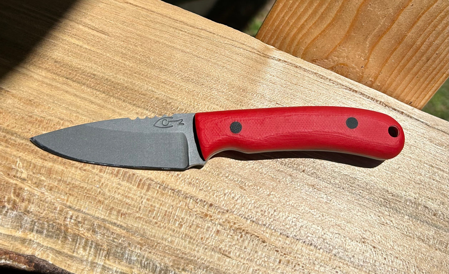 Torpedo | Red G10 + Black Pins