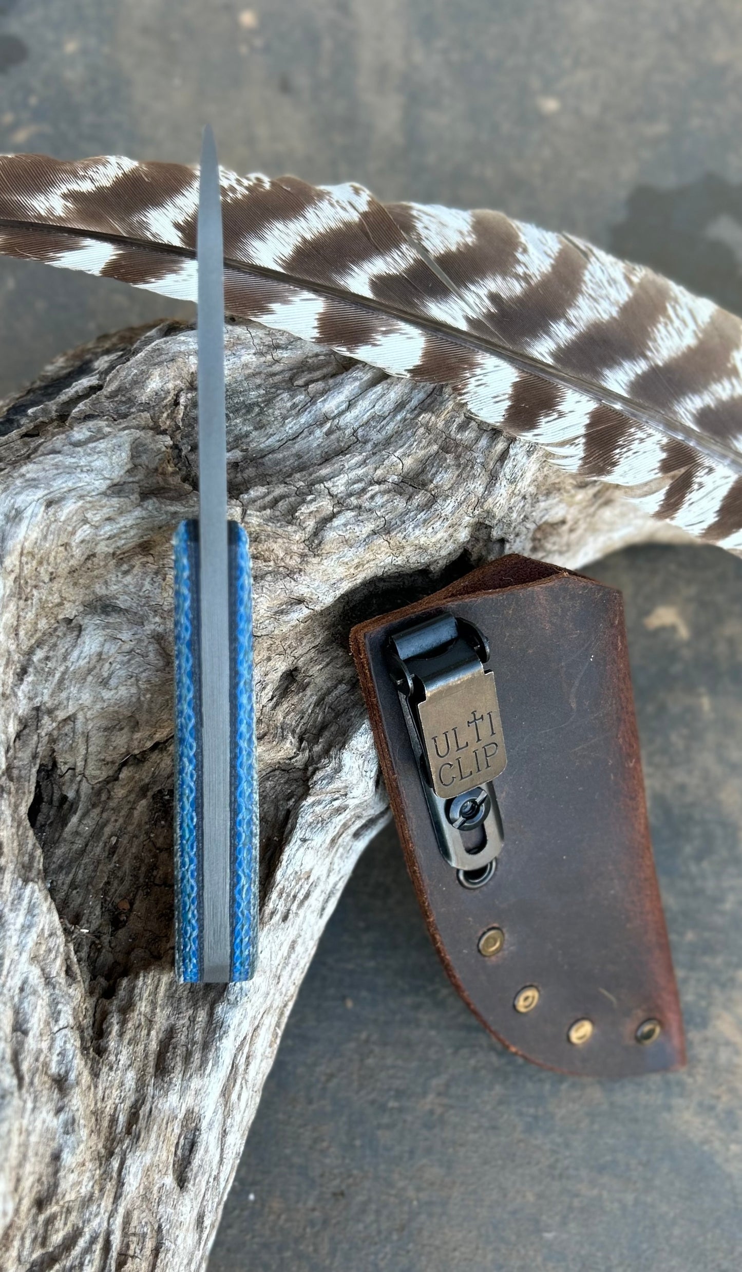 6.2” Carry Series - Pocket Rocket - Blue Denim Firehose