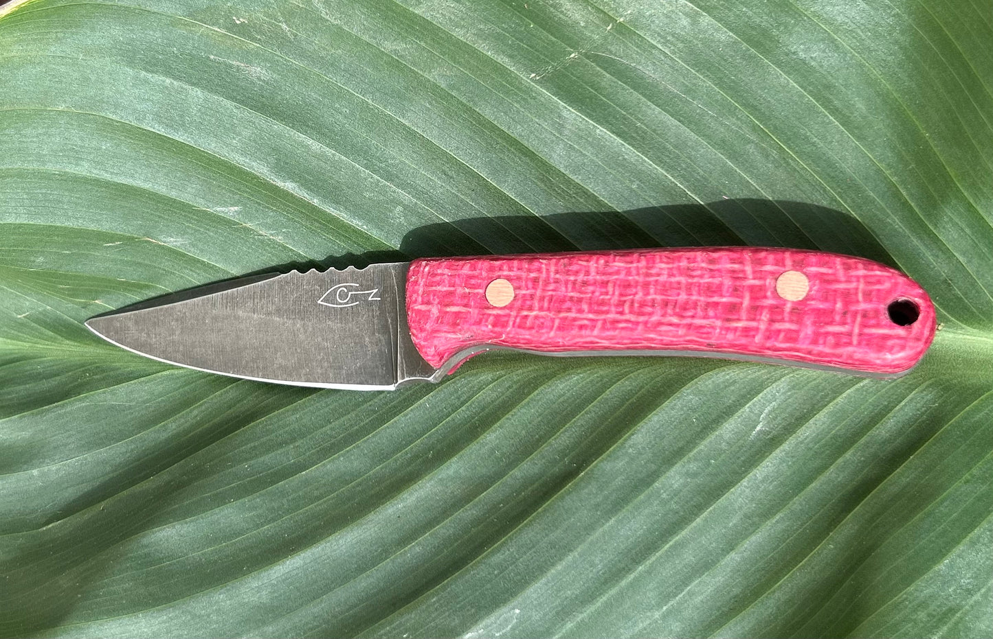 Torpedo | Pink Jute + Copper Pins
