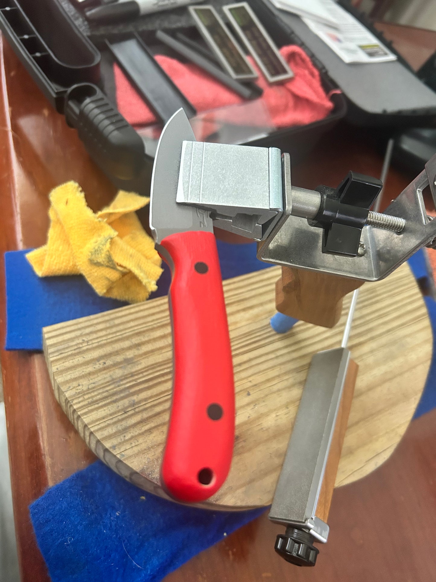 Torpedo | Red G10 + Black Pins