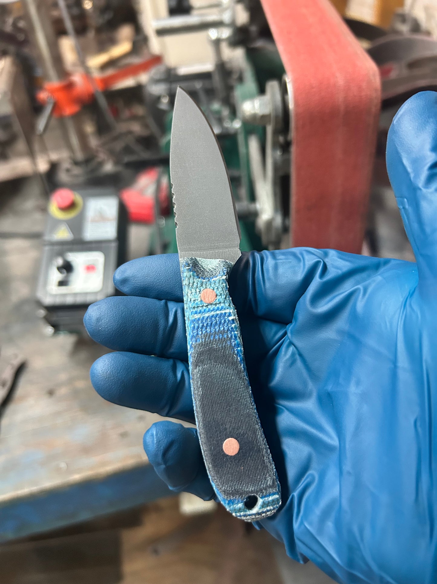 Torpedo | Blue Denim Firehose w/Copper Pins