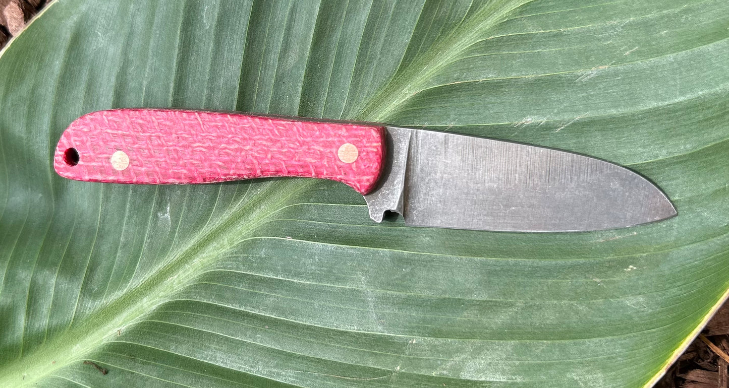 Pocket Rocket | Pink Jute + Copper Pins