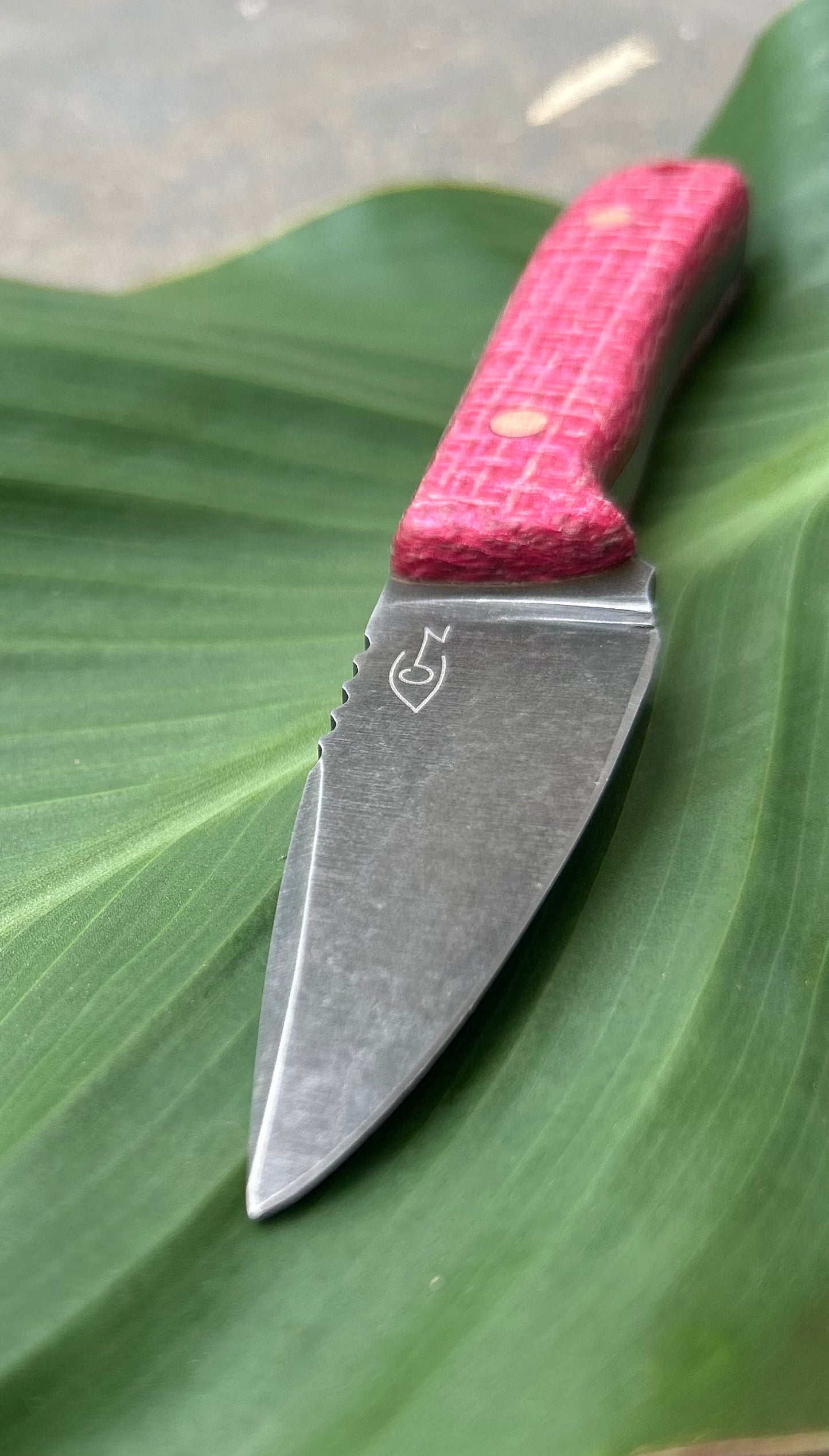 Torpedo | Pink Jute + Copper Pins