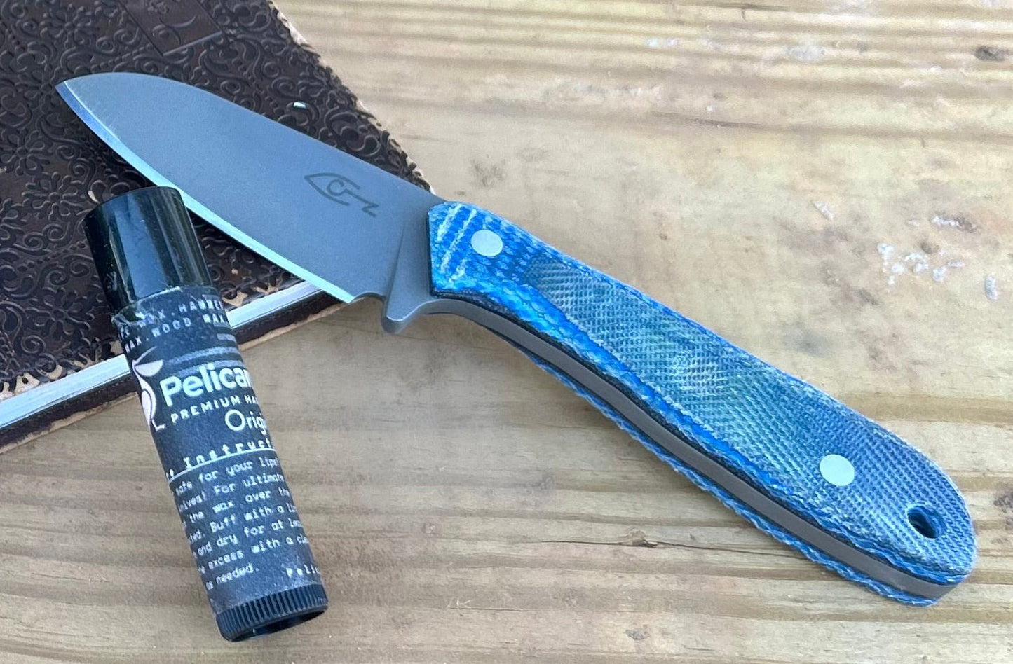 6.2” Carry Series - Pocket Rocket - Blue Denim Firehose
