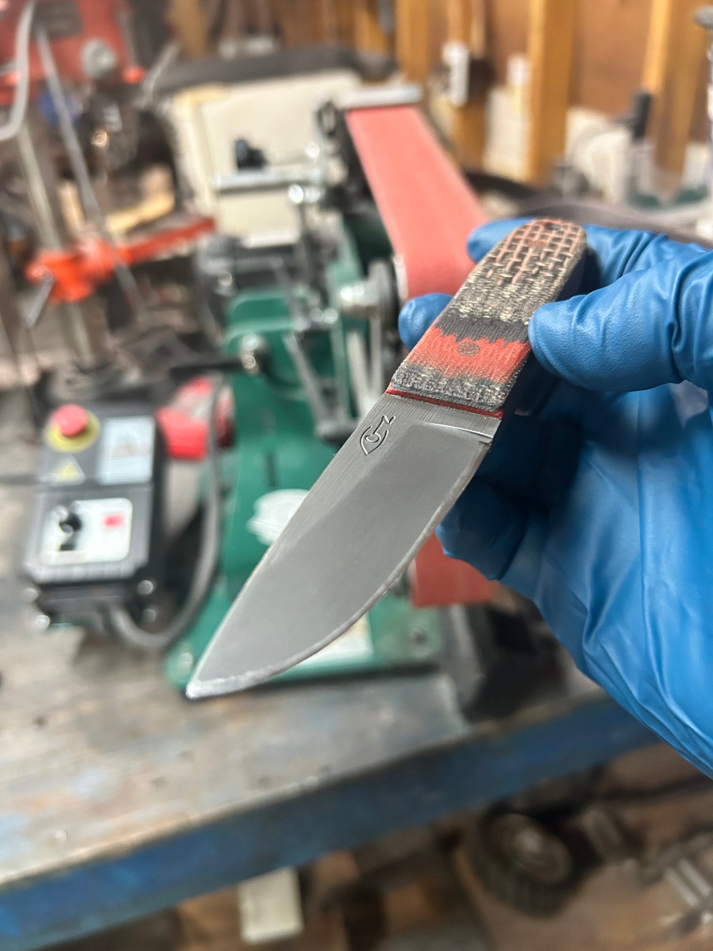 Legacy Puukko | Brown & Orange Micarta w/Brown Pins