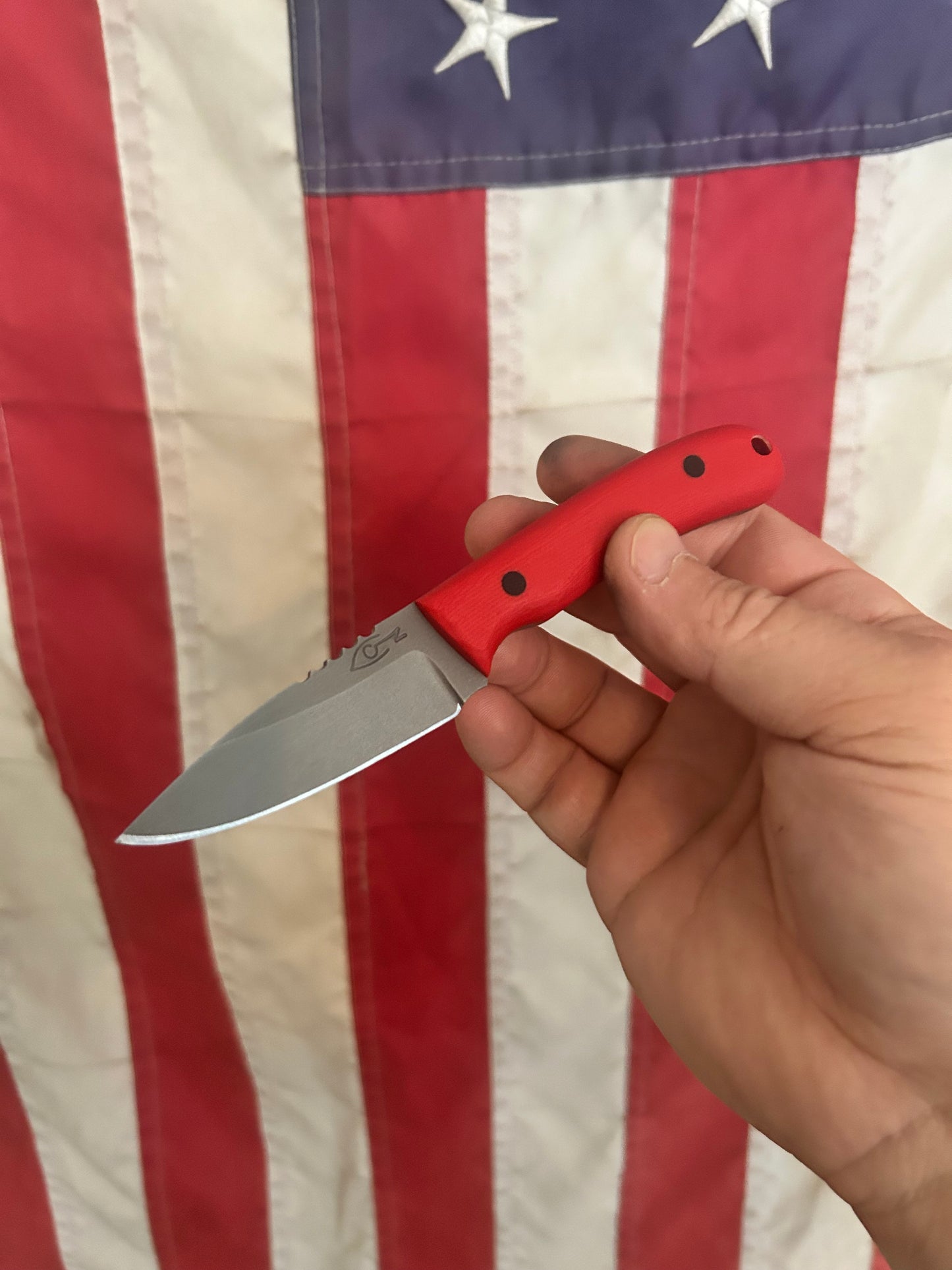 Torpedo | Red G10 + Black Pins