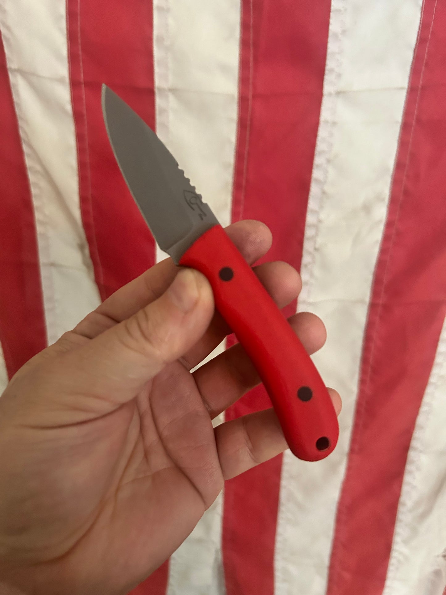 Torpedo | Red G10 + Black Pins