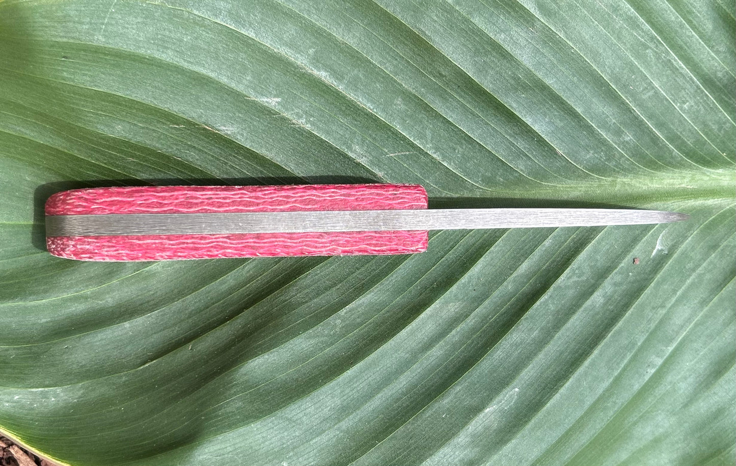 Pocket Rocket | Pink Jute + Copper Pins
