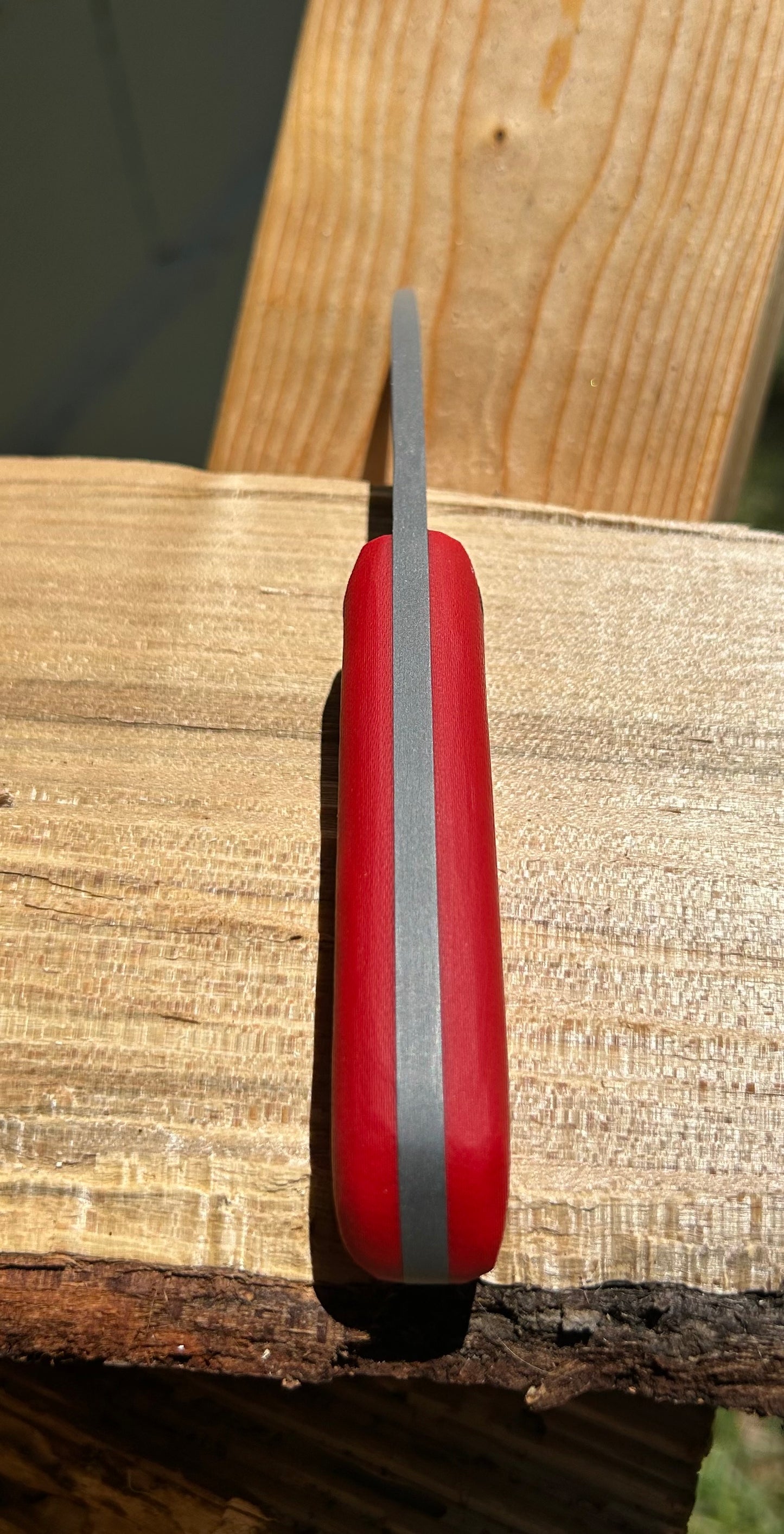 Pocket Rocket | Red G10 + Black Pins