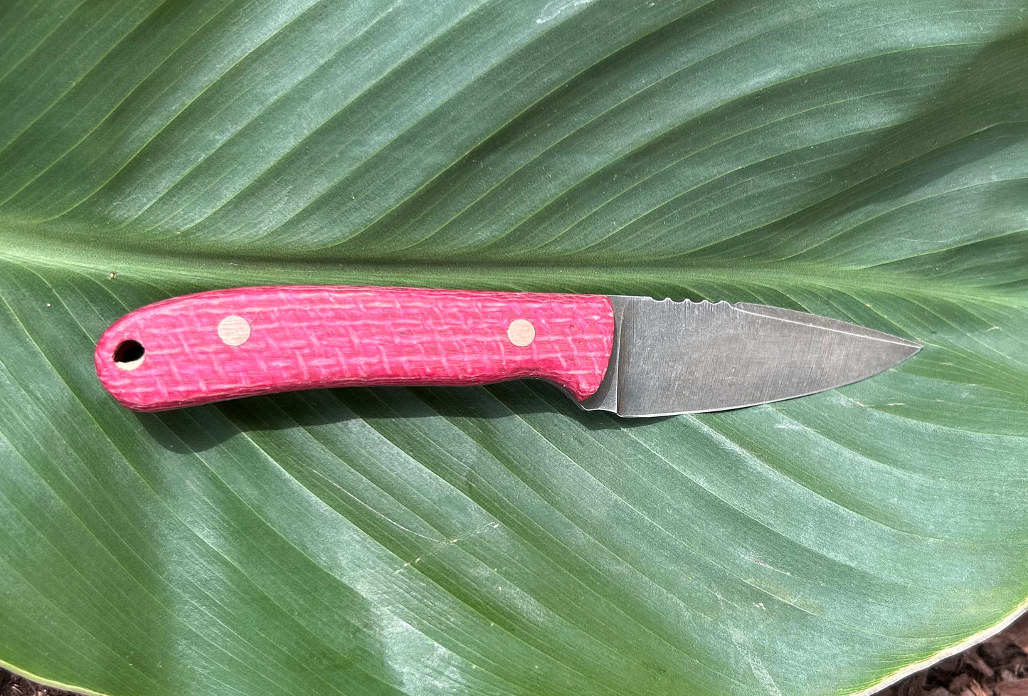 Torpedo | Pink Jute + Copper Pins