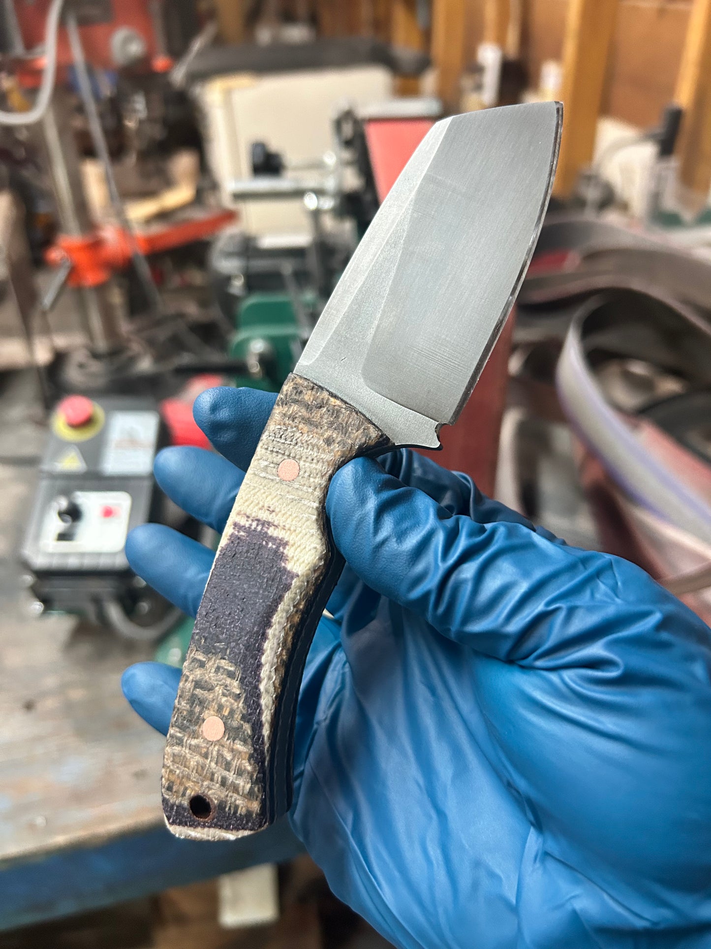 6.2” Carry Series - Crab Cleaver - ☔️ Purple Rain w/Copper Pins